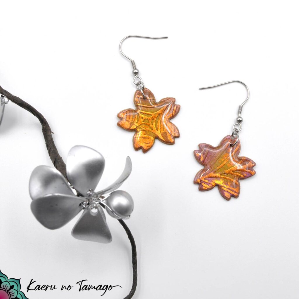 Boucles d'oreilles sakura à la carte