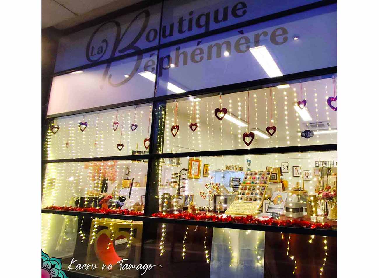 Boutiques éphémères